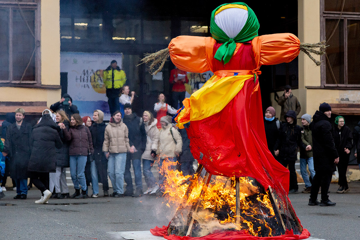 Масленица в Политехе