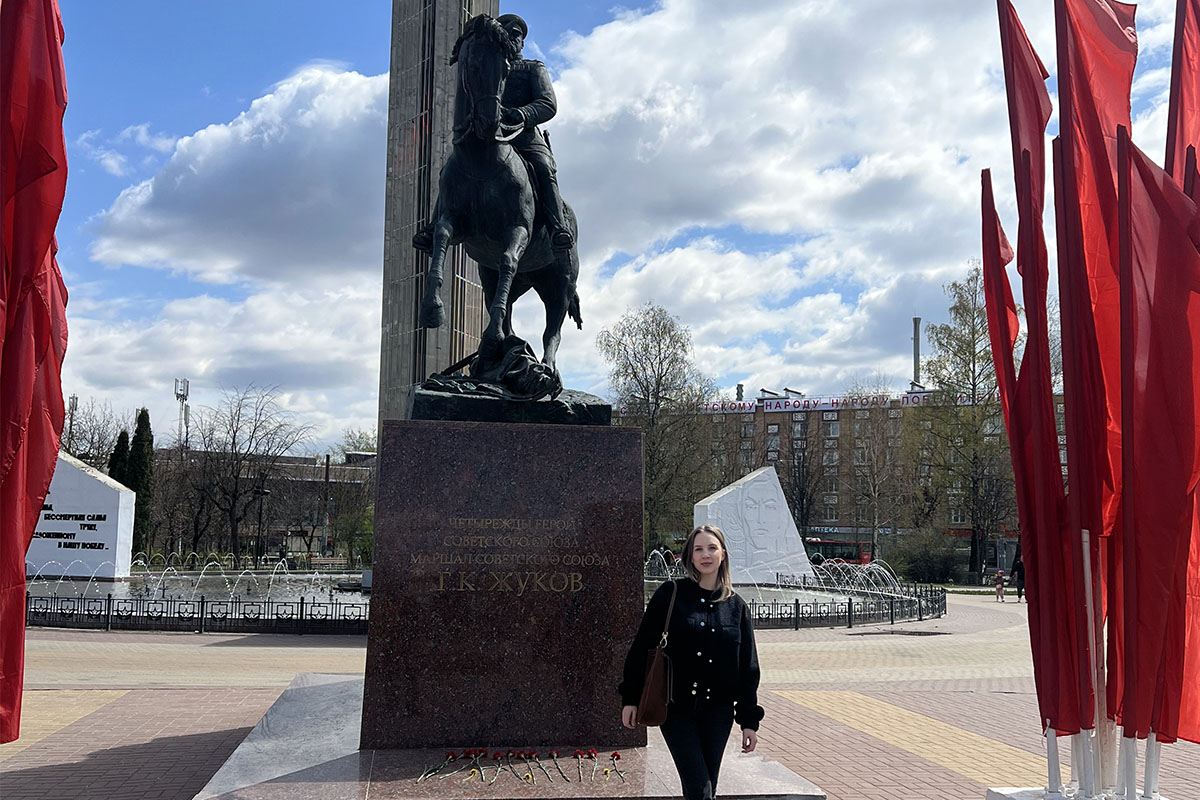 Мы помним! Мы гордимся! Памятник Г.К. Жукову